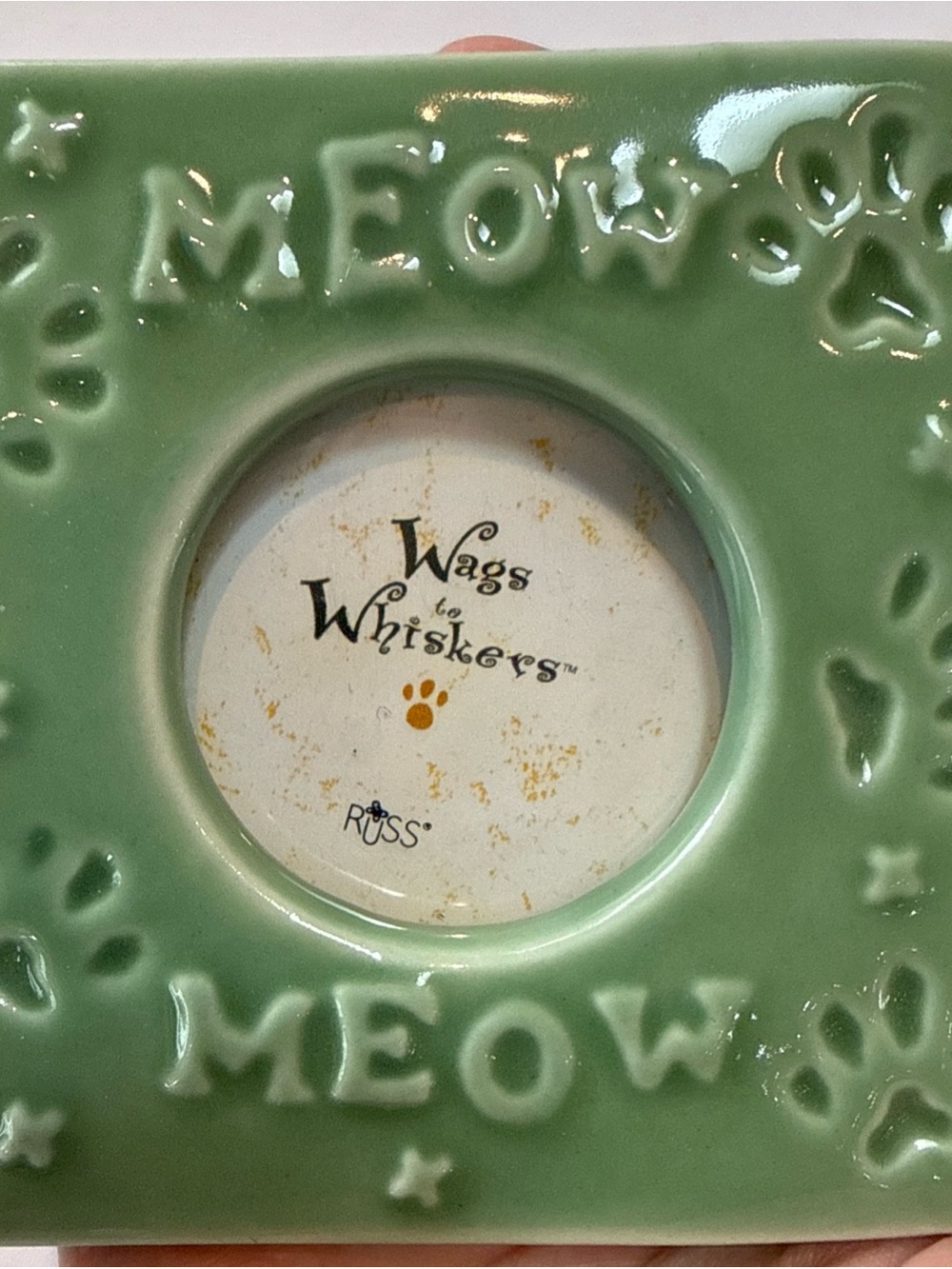 Wags & Whiskers cat picture frame